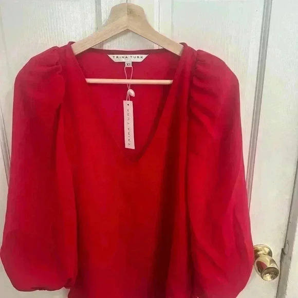 NWT Trina Turk Danise Top Size XS - Picture 3 of 6